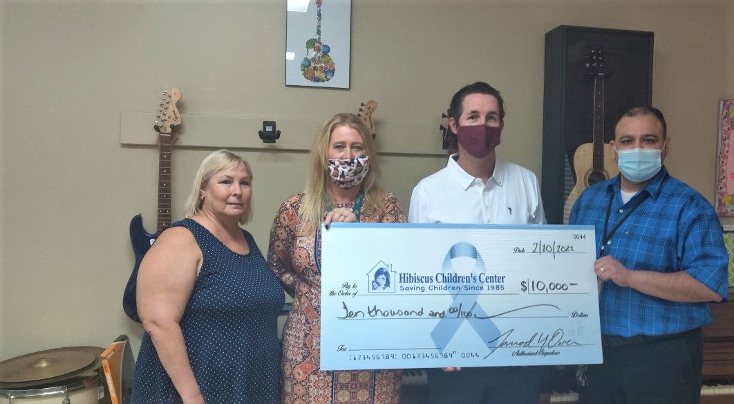 Jake Owen Foundation delivers check to Village for youth